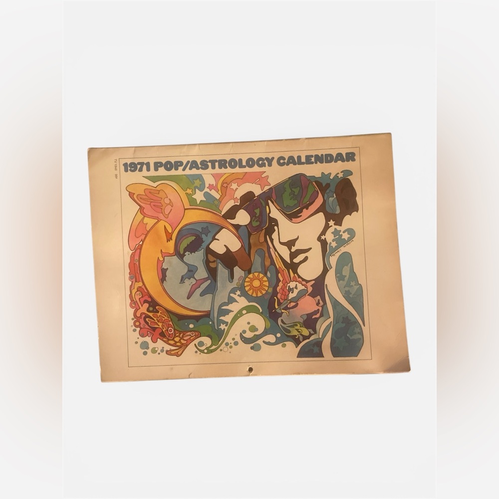 1971 Pop/Astrology Calendar